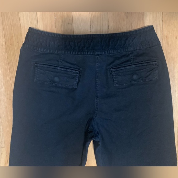 VGUC LIZ CLAIBORNE LIZWEAR BLACK COTTON STRETCH BERMUDA SHORTS SIZE 8 - Picture 8 of 13